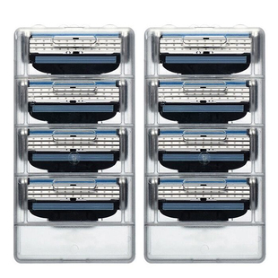 吉列锋速3刀片男士剃须刀手动三层刀头老式风速5刮胡刀防刮伤刀架