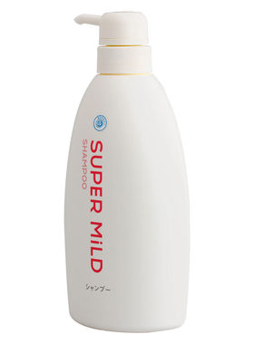 包邮日本惠润SUPER MiLD柔净鲜花芳香日本原装进口洗发水600ml