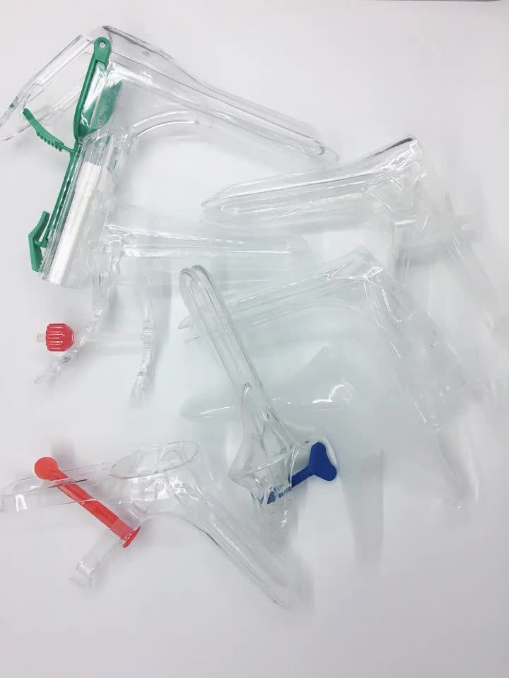 Disposable Vaginal Speculum With Smoke Extractor Type Of S/m/l Size