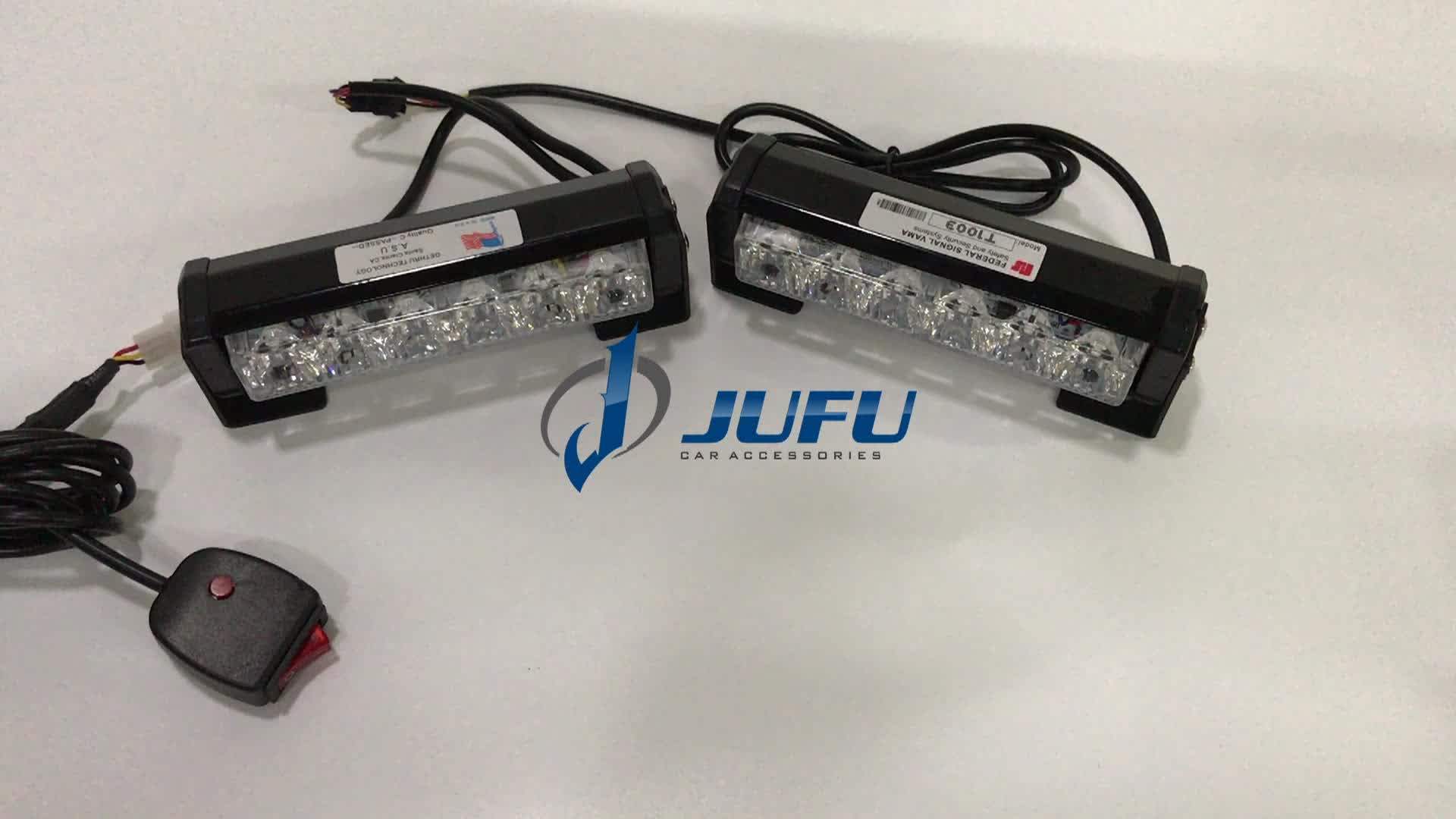 Muliti Color Car Led Strobe Light Amber White Color Changing Emergency