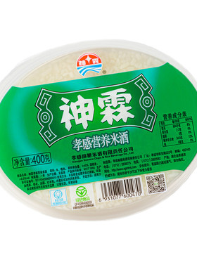 神霖孝感米酒400克6湖北