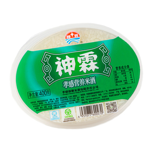 神霖孝感米酒400克6碗装湖北特产香甜酒酿醪糟月子营养超值促销