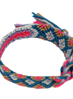 民族风手工编织图腾海边五彩绳