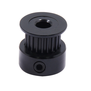 3D打印机同步轮2GT gt2高品质外贸出口黑色同步带轮传动轮16/20齿