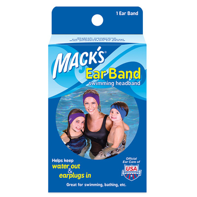MACKS防水游泳耳塞儿童可用