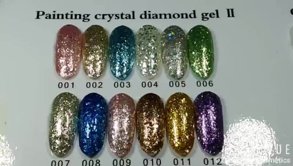 Nail Art Supplier Painting Crystal Diamond Gel Easily Removal Uv Nail