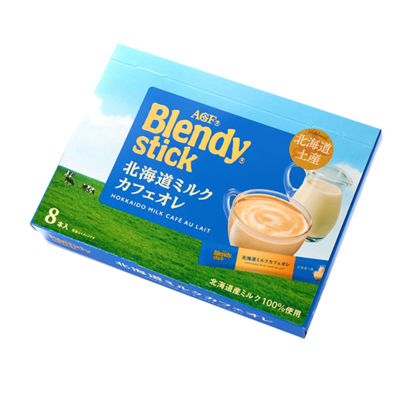 agf日本牛奶味速溶咖啡