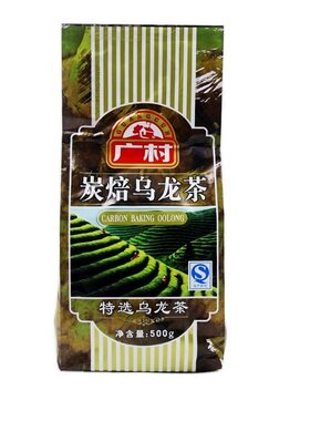 优惠广村炭乌龙茶500克奶