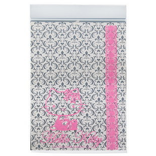 12*19CM双面12丝中厚KITTY精品自封袋20个/背面粉色蕾丝花纹