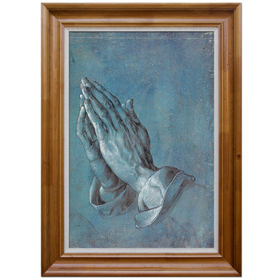 丢勒达芬奇大师素描头像原作版画