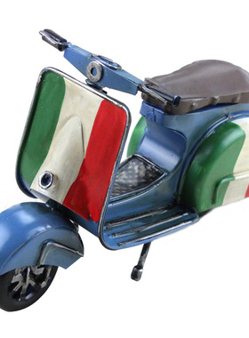 复古怀旧风手工装饰品摩托车模型