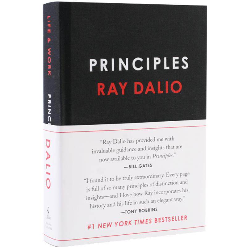 预售 原则:生活和工作 英文原版 Principles:Life and Work 精装 Ray Dalio 瑞·达利欧 达里奥 华尔街对冲基金桥水创始人