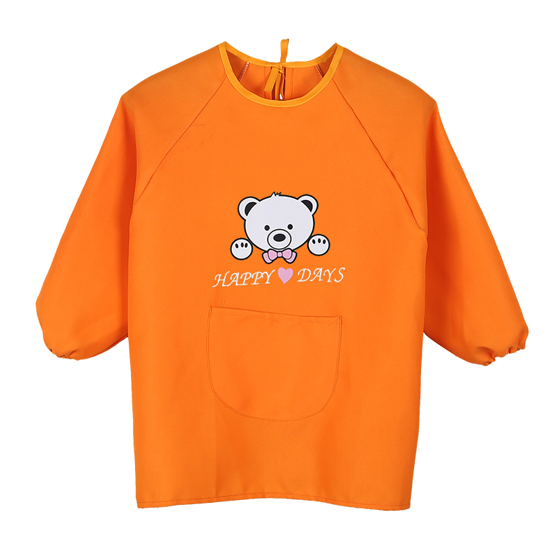 logo中大童幼兒園繪畫小孩反穿衣