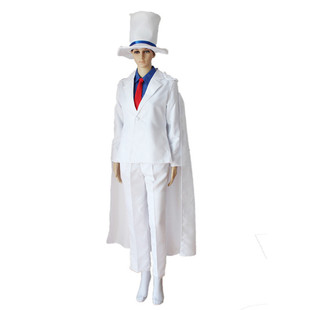 【亲漫园】黑羽快斗1412衣服 怪盗基德cos服cosplay服装儿童cos鞋