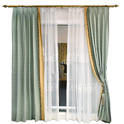 圣奇尼欧美白色绣花阳台飘窗唯美