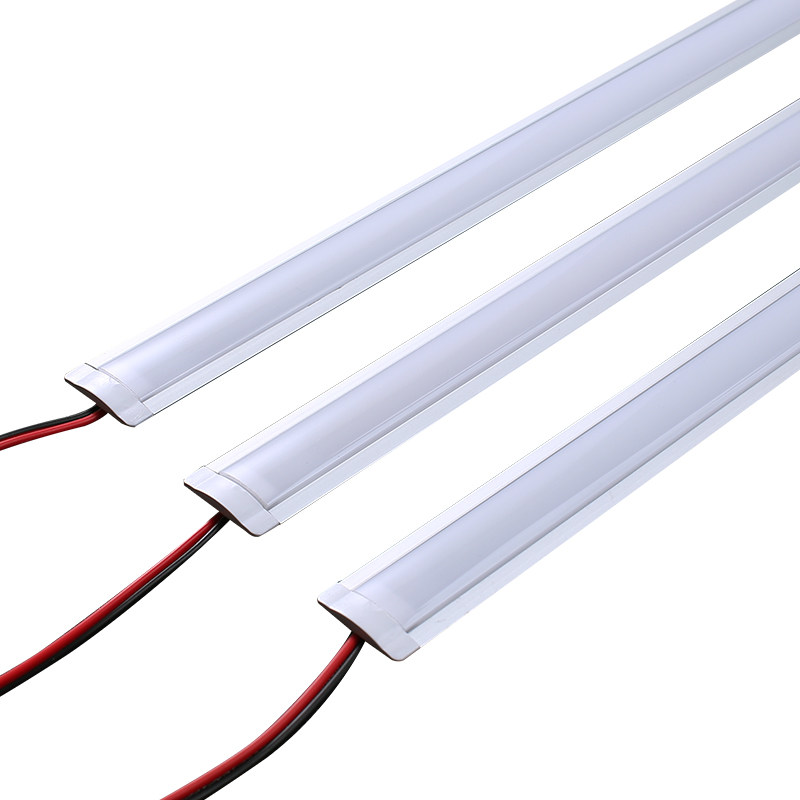 LED硬灯条超亮內装硬灯条免驱动220V家用衣橱灯柜台镜前灯线条灯