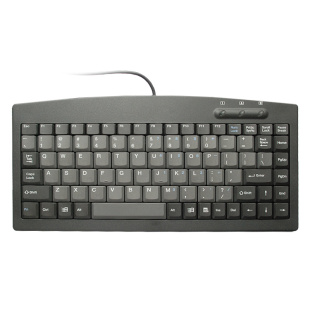 ALLEK奥乐克工业键盘JME-8231剪刀脚KB-8231 PS2/USB工控小键盘