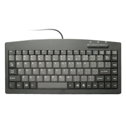 ALLEK奥乐克工业键盘JME-8231剪刀脚KB-8231 PS2/USB工控小键盘