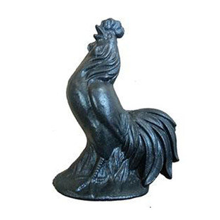 铁公鸡家居饰品摆件阳台客厅卧室装饰铸铁纸镇工艺品公鸡创意包