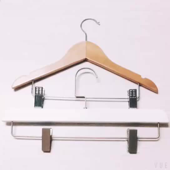 Customized Hotel Deluxe Wood Commercial Suit Coat Rose Gold Hook White