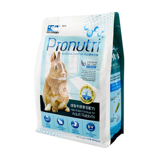 Dr.Bunny兔博士成兔粮900克 膨化美毛成年兔主粮食物宠物兔子饲料