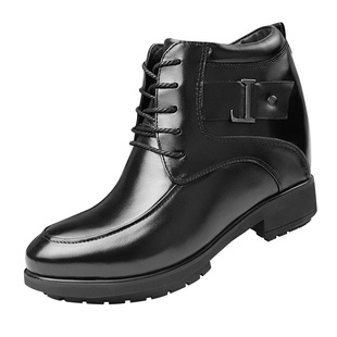 高档2025新款增高男鞋男结婚16内增高10cm皮鞋特高8公分15皮鞋男