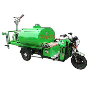 新能源电动三轮洒水车工程工地除尘一体喷淋冲洗柴油四轮雾炮仰尘