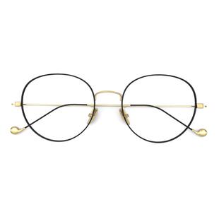 HAN汉防蓝光辐射电脑近视眼镜架男护眼镜圆钛架轻盈眼镜框女4850