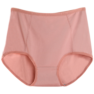 中年妈妈款大码纯棉女士内裤妇女高腰全棉胖mm中老年人200斤宽松