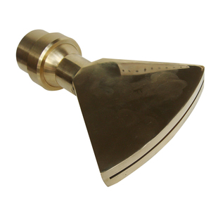 加厚全铜扇形喷头扁嘴喷头水池景观喷头水景喷泉喷头4分6分1寸2寸