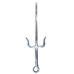 铁匠打造传统武术兵器实心单手锏轻锏短锏双锏短鞭个性把玩收藏