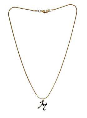 韩国金色字母多层叠性感锁骨链