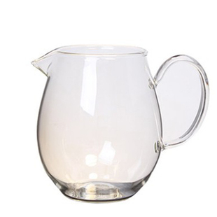 正品台湾衡连大龙蛋耐热玻璃公道杯茶杯茶海功夫茶具480ml容量