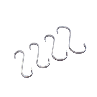 304不锈钢s型挂钩 s勾厨房服装店s钩免钉挂衣架晒香肠挂腊肉钩子