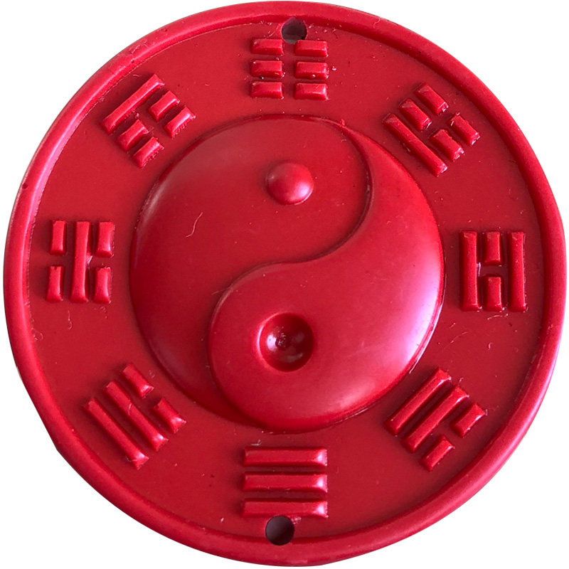 天然朱砂八卦项链吊坠
