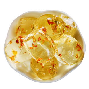 桂林特产水晶桂花软糖透明桂花糕QQ软糖阳朔桂花味冻糖