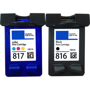 兼容高品质惠普HP816 817墨盒 HP2468 F378 F388 4308 2288黑彩色