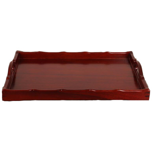 圆通佛具用品实木托盘寺庙戒定真香托盘香盘佛堂放香炉粉盅木盘