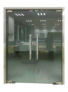 上海金豪定做各种办公门禁玻璃门推拉玻璃门无框玻璃门店铺玻璃门