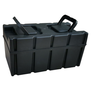 促销电动车电池盒60v20ah加厚改装熟料提手箱三轮48v电瓶外壳通用