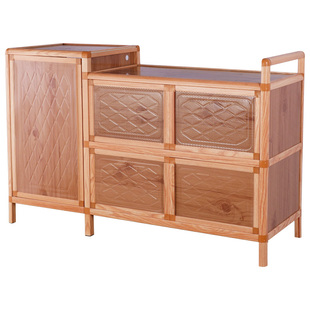 厨房铝合金灶台架子置物架煤气灶架子碗柜厨房家用储物柜收纳柜