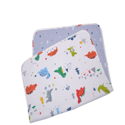 韩国外贸纯棉水洗绗缝密道儿童垫