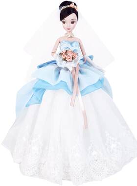 【可儿娃娃】梦幻佳期有约结婚礼品女孩玩具公主洋娃娃礼盒9103