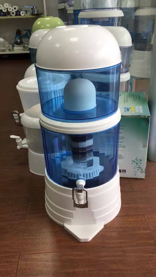 14l Non Electric Water Purifier Prices Cheap With Ceramic Filter Cartridge Filter Mineral Filter