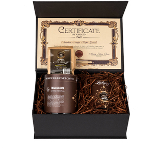 精选印尼猫屎咖啡进口昂贵 麝香猫咖啡托拿加奢华礼盒带证书包邮