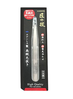日本镊子拔细口斜口眉夹