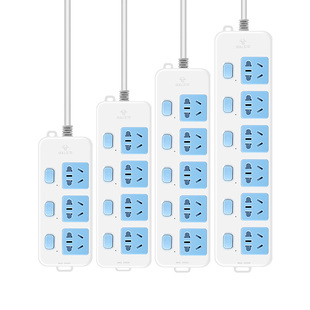 公牛正品有线插座带独立开关电源多功能接拖线板多用家用插排插板