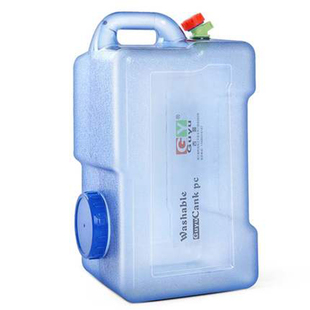 户外水桶自驾游纯净矿泉水储存水器食品级野营炊桶家用带水龙头