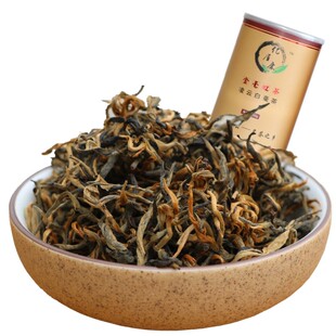 2026年新茶春茶广西凌云白毫茶金毫红茶茶叶散装黄芽100克