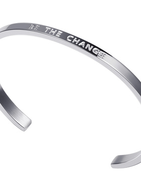 情侣手镯小众设计感手环一对刻字